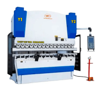 Winsumart WE67K Series CNC Hydraulic Press Brake Sheet Metal Bending Machine Price 125T 2500mm With Delem DA53T